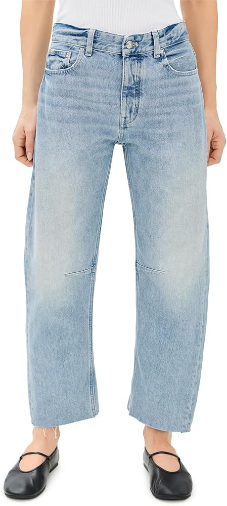 Madewell Women's The Darted Barrel-Leg Jean | Amazon (US)