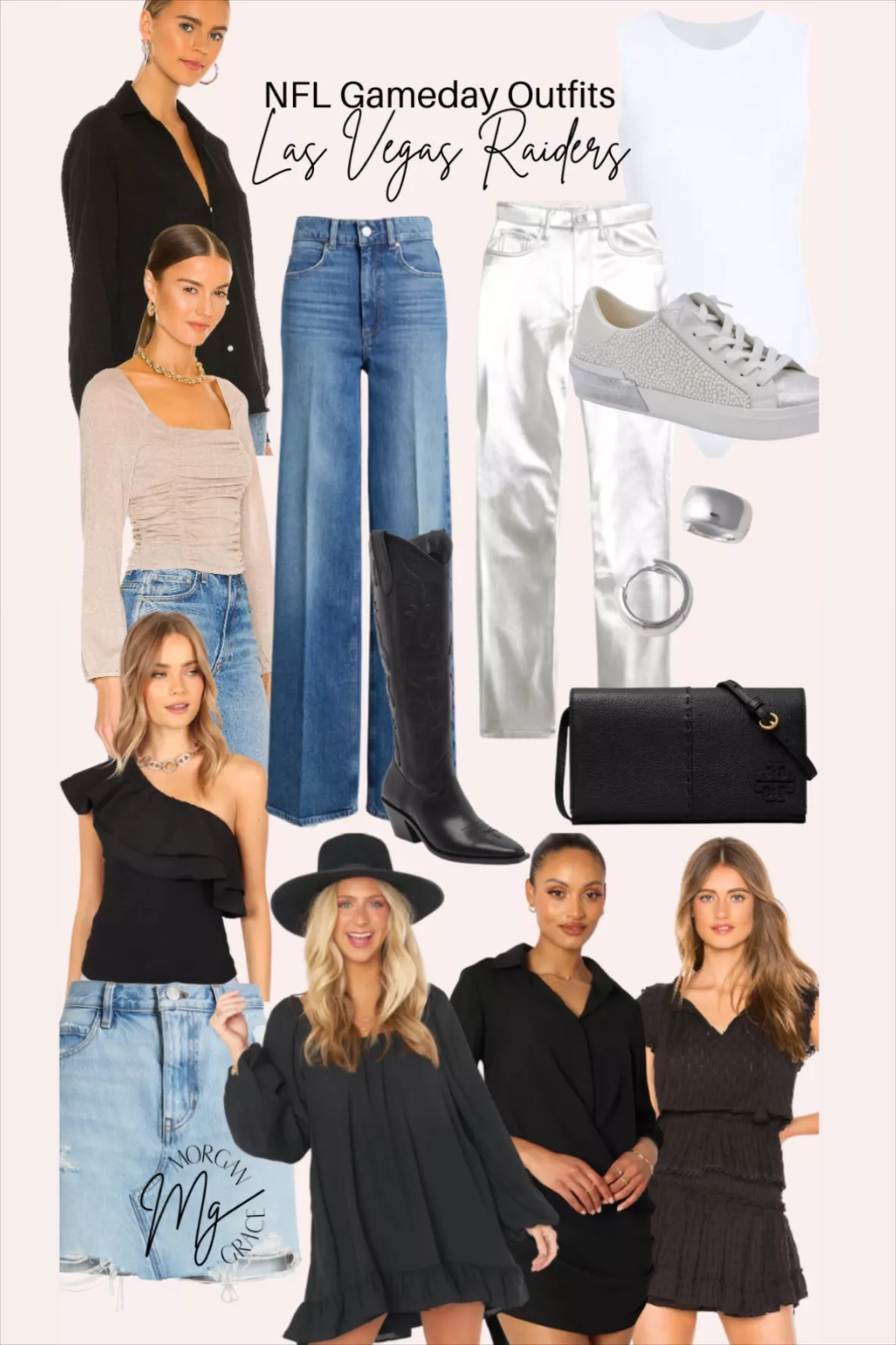 Las Vegas Raiders Game Day Outfit  Nfl outfits, Football game outfit,  Gameday outfit