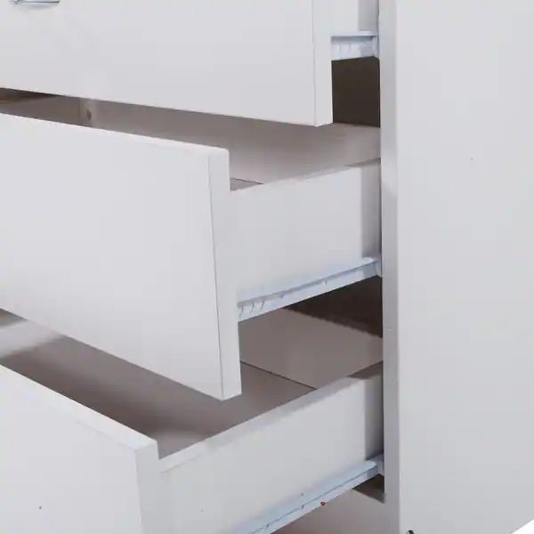 Modern Simple 3-Drawer Dresser White - Bed Bath & Beyond - 33448748 | Bed Bath & Beyond