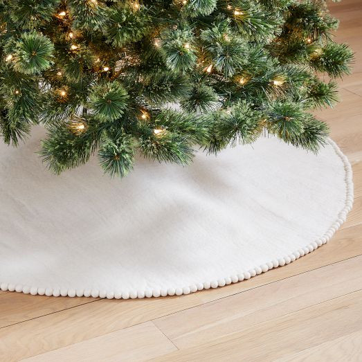 Felt Pom-Pom Tree Skirt | West Elm (US)