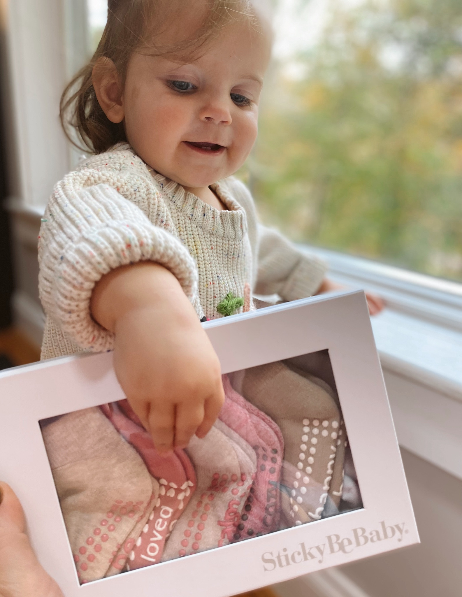 These socks are the best little socks for early walkers!! I love putting them
On Scottie to give her some
Extra support. They have them for adults too and I love wearing my grip socks around the house and to workout! Would make great stocking stuffers #ad #sticktobeingyou #gripsocks #kidsocks #babysocks #kidsclothes #babyclothes #cutesocks #cutekids #cutekidsfashion #kidsfashiontrends #baby2baby

#LTKFamily #LTKGiftGuide #LTKFindsUnder50