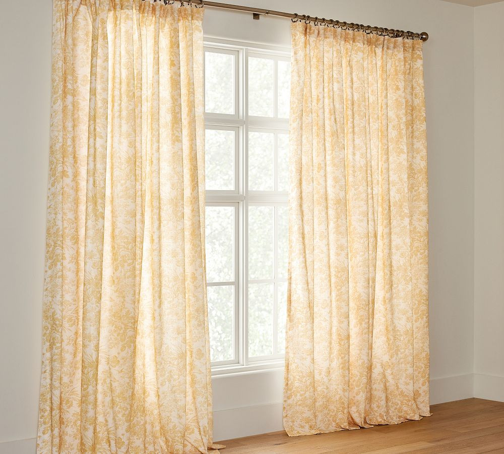 Sorrel Toile Curtain | Pottery Barn (US)