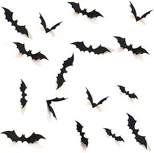 Vintage Halloween Decorations,Halloween Decoration, Bat Sticker for Home Decor DIY Window Decal B... | Amazon (US)