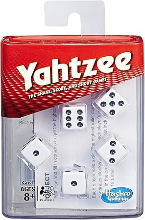 Hasbro Gaming Yahtzee Dice Game | Fast-Playing Board Games for Families | Strategy Games for Kids... | Amazon (US)