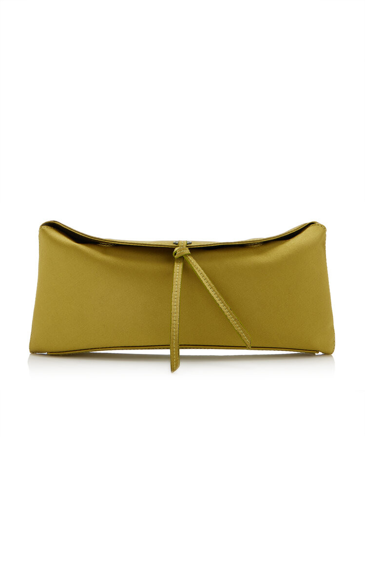 Eve Satin Clutch By Staud | Moda Operandi | Moda Operandi (Global)
