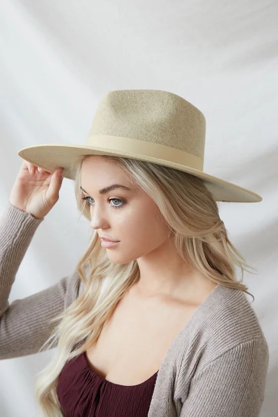 Rancher Heather Grey Wool Fedora Hat | Lulus (US)