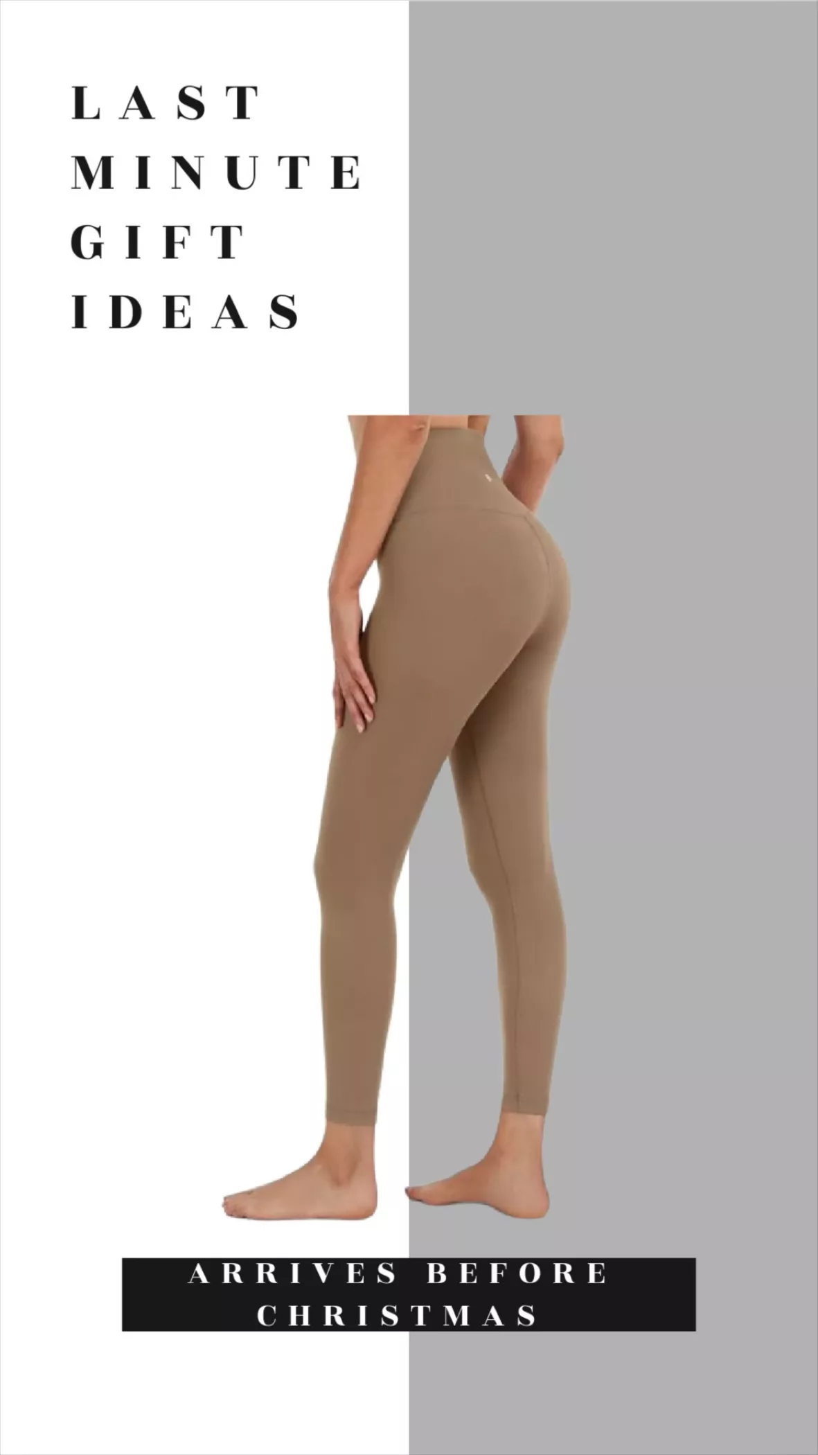HeyNuts Pure&Plain 7/8 High Waisted Athletic Leggings for Women