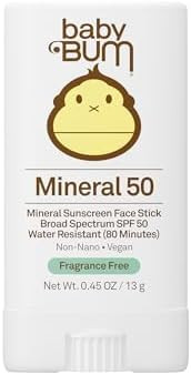 Sun Bum Baby Bum Mineral SPF 50 Sunscreen Stick - Hawaii 104 Act Compliant (Without Octinoxate & ... | Amazon (US)