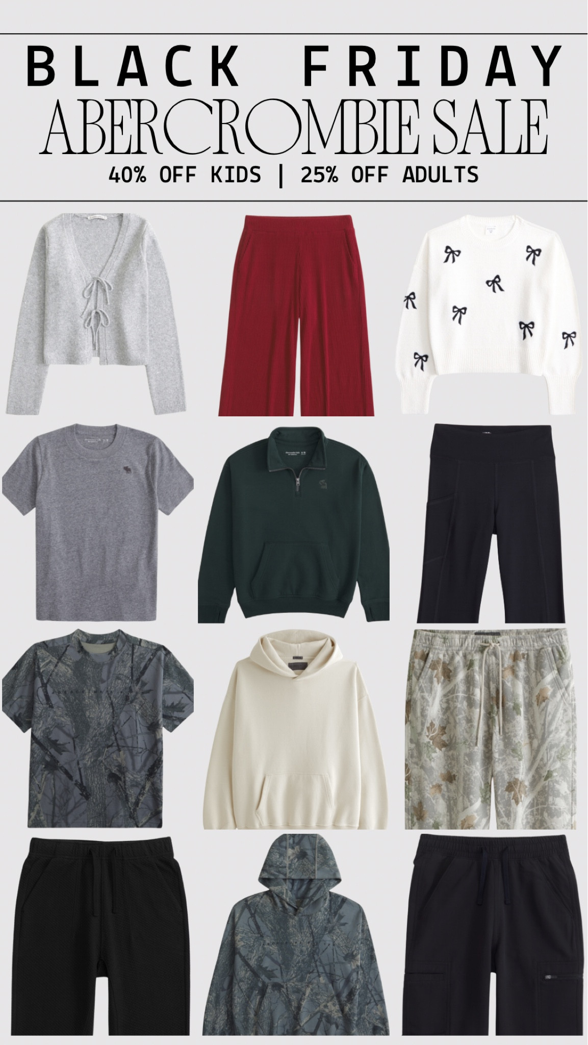 Gifts I grabbed for the kids in our family from @abercrombie Take 25% off site wide. Perfect time to grab gifts, Christmas outfits for the kids, party outfits for Xmas & NYE dresses! 

#LTKSaleAlert #LTKFindsUnder50 #LTKCyberWeek