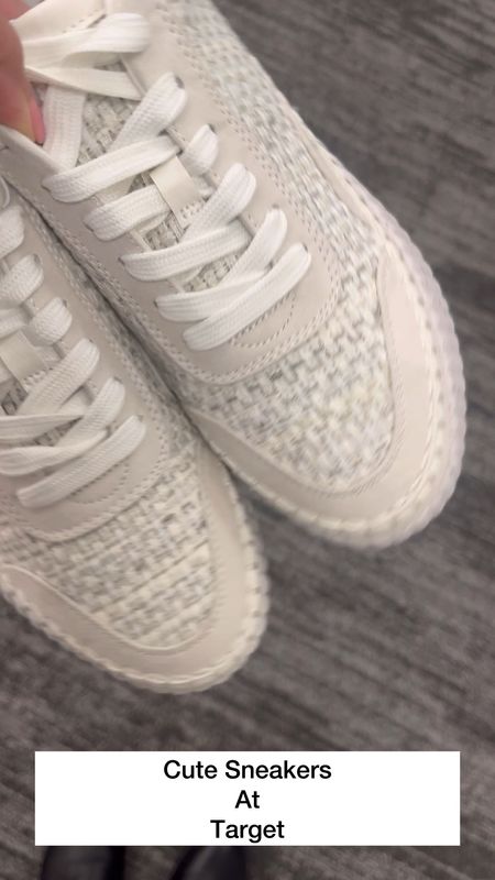These Persephone Sneakers from Target are perfect for spring! I love the woven look and the memory foam for added comfort! 🤍 

Target spring fashion. Memory foam sneakers. Spring sneakers. Fashion sneakers. 

#LTKSeasonal #LTKshoecrush #LTKSpringSale