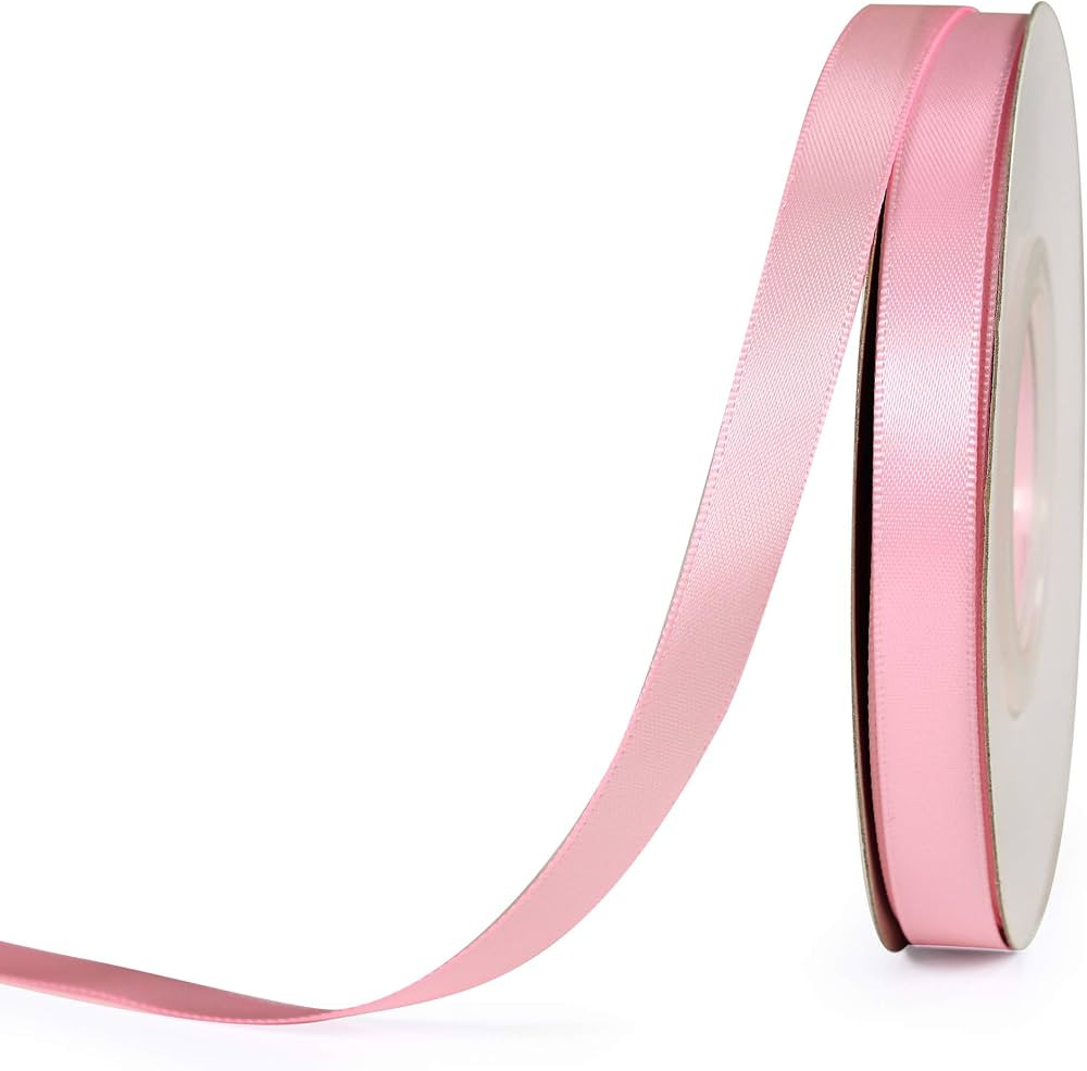 YAMA Double Face Satin Ribbon - 3/8 Inch 25 Yards for Gift Wrapping Ribbons Decorations DIY Craft... | Amazon (US)