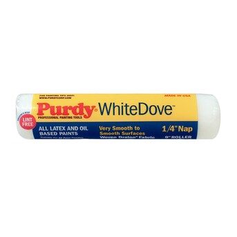 Purdy  White Dove 9-in x 1/4-in Nap Woven Acrylic Fiber Paint Roller Cover | Lowe's