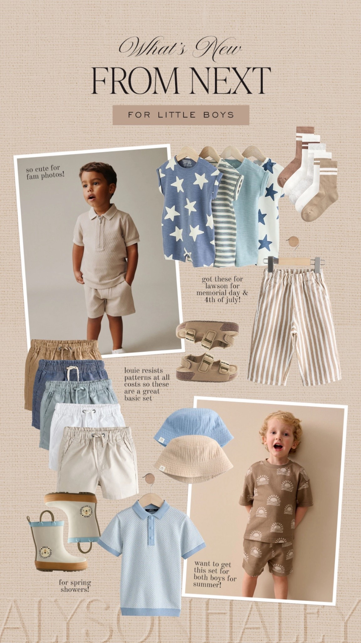#ad | I’ve been loving the selection available at @nextofficial for little boys. Whether you have an infant or toddler, the options are SO GOOD. Enjoy 10% off with code ALYSON10 🫶🏼 

#LTKKids #LTKBaby