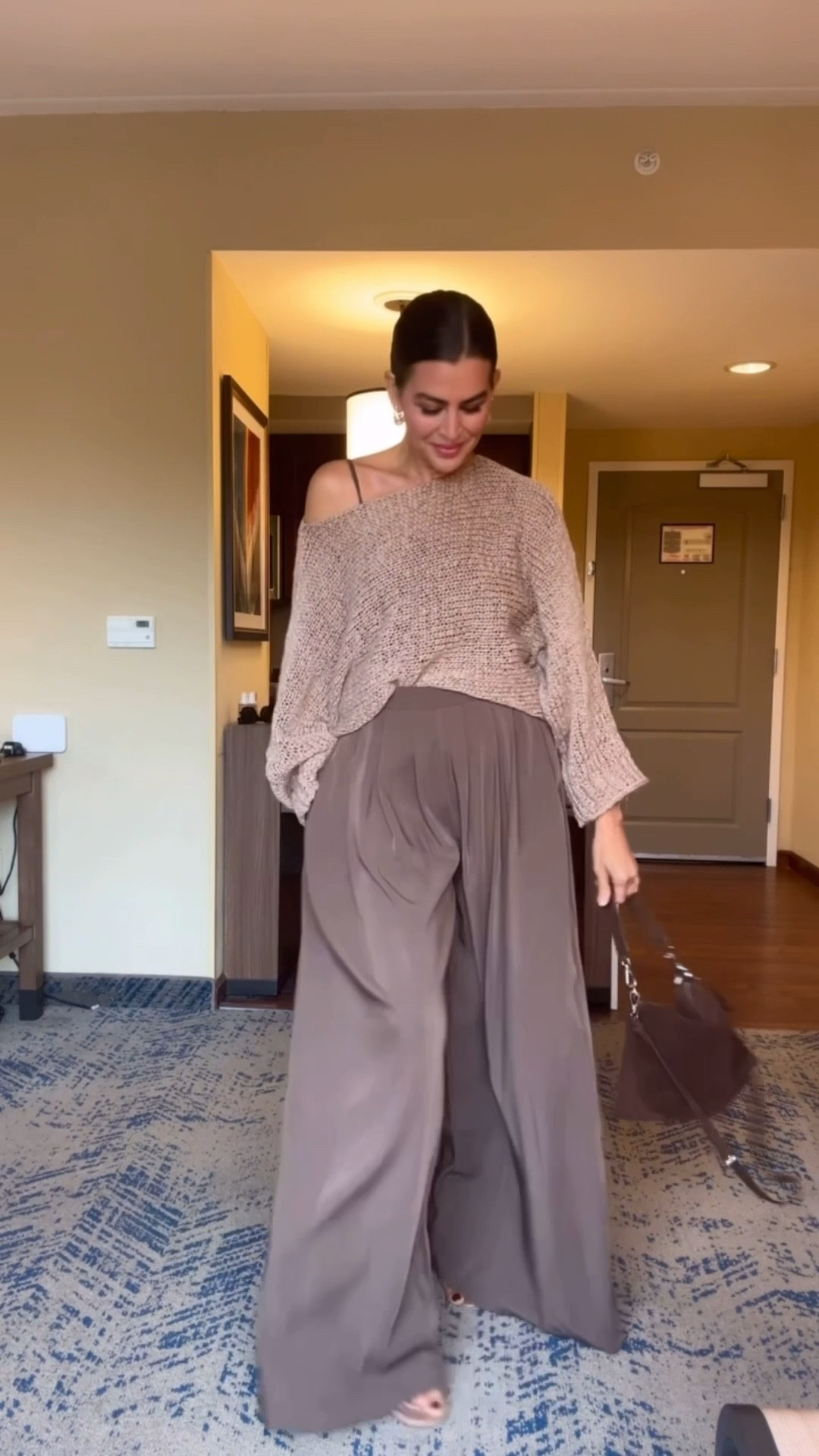 Sweater sold out! Added similar ones
Size S in tops. S in trench,  brown wide leg pants. 26 in jeans. Shoes are tts. 

#LTKSaleAlert #LTKU #LTKSeasonal