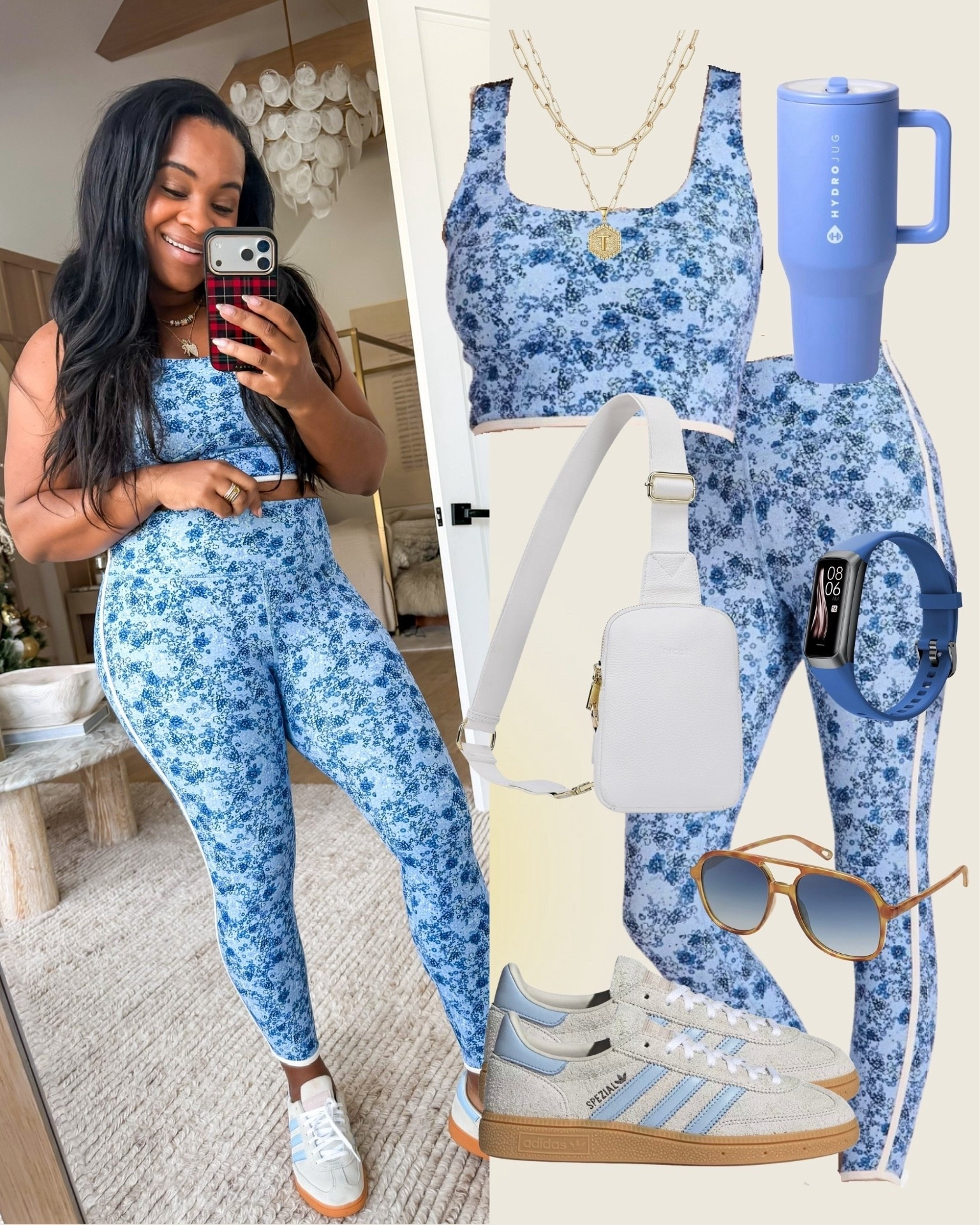 Loving this Target floral workout set 💙

#LTKFindsUnder50 #LTKootd #LTKfitnessgoals