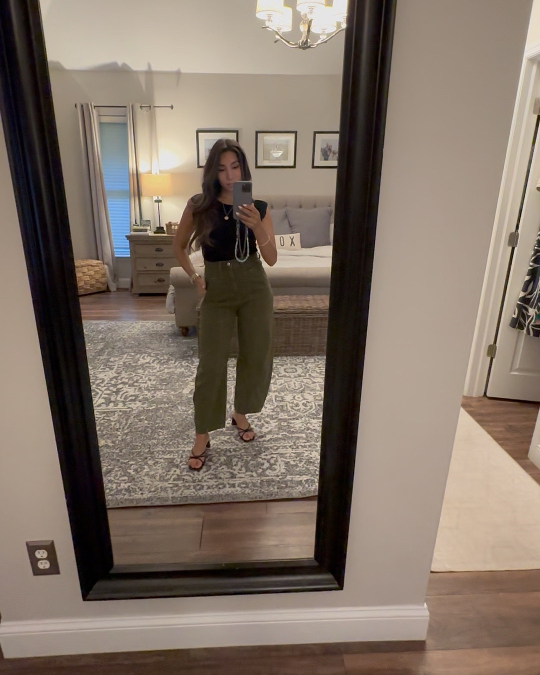 Trend check: barrel jeans are having a moment, and this green pair from Target is a total win. Wearing size 4 (5’1”, 125 lbs) and they hit me right at the ankle. 

I styled them with a simple black top (linked similar), strappy sandals for a summer-into-fall vibe.  Add. A denim jacket + gold necklace. They’re super versatile—easy to dress up with heels or down with sneakers.

If you’ve been wanting to try the barrel jean trend, this pair is budget-friendly + effortless. #barreljeans #targetstyle #ltkfallfashion #trendcheck

#LTKWorkwear #LTKPetite #LTKFindsUnder50