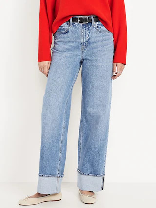 Extra High-Waisted Wide-Leg Jeans | Old Navy (US)