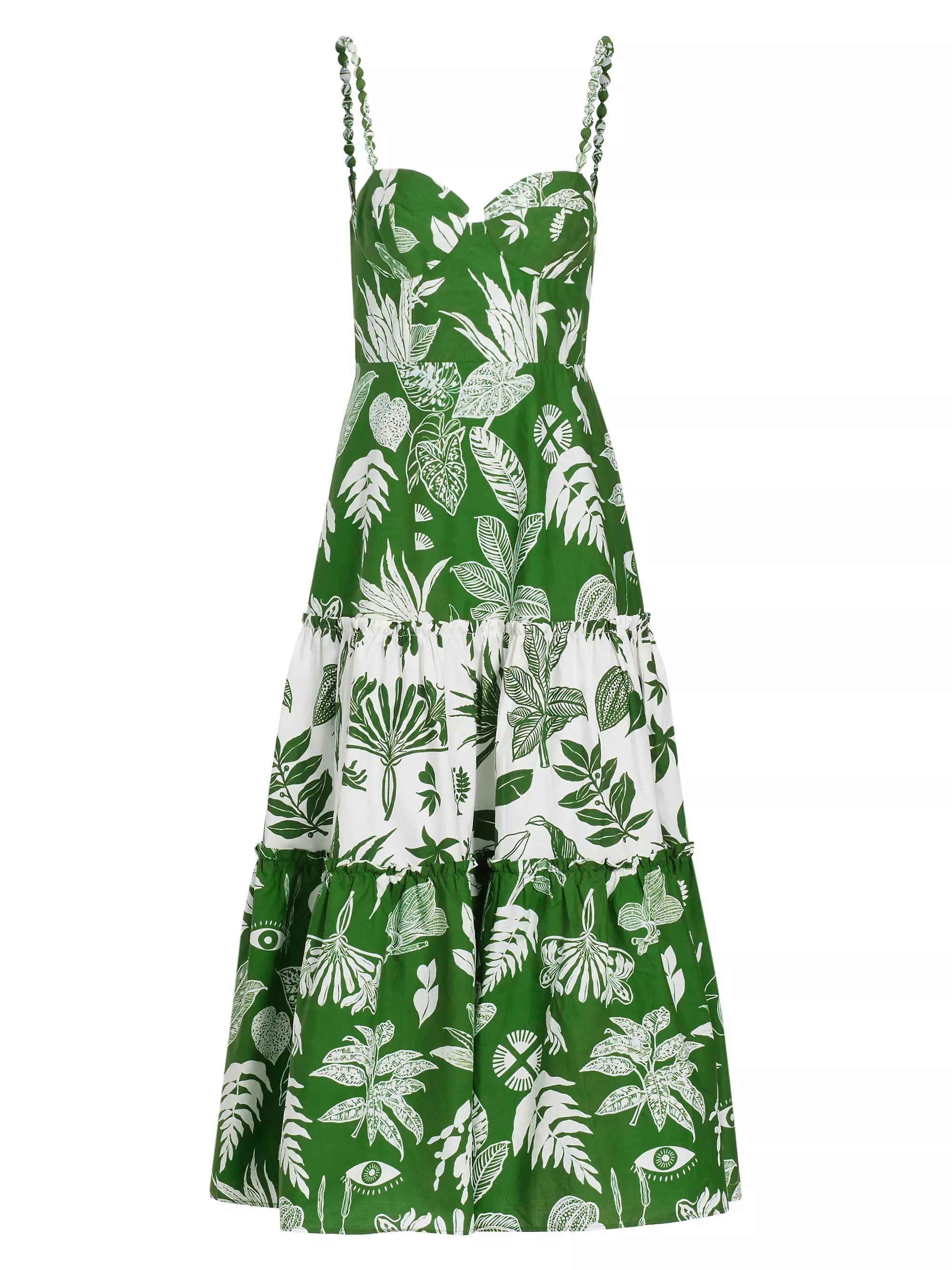 DressesMidiFarm RioForest Soul Mix Midi-Dress$245
            
          25% Off A Single Item wi... | Saks Fifth Avenue