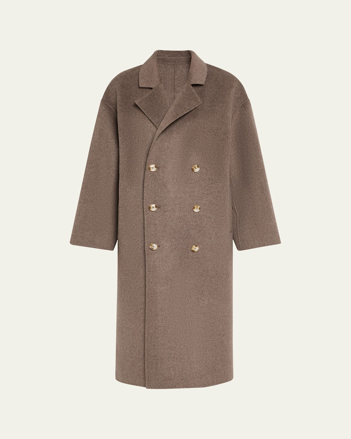Borneo Double-Breasted Wool-Cashmere Long Coat | Bergdorf Goodman