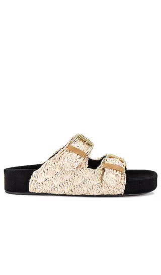 Lennyo Sandal in Natural | Revolve Clothing (Global)