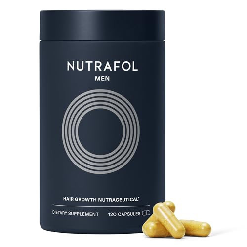 Nutrafol Men Hair Growth Supplements, Ages 18-49, 1-Month Bottle | Amazon (US)
