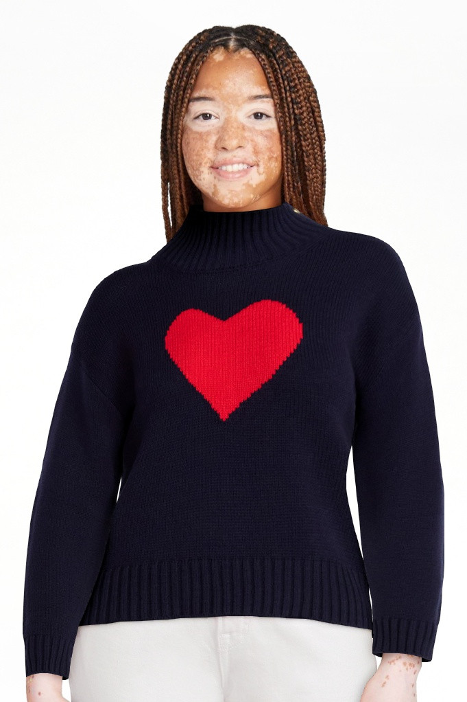 Free Assembly Women's Mock Neck Button Sweater with Long Sleeves, Midweight, Sizes XS-XXL | Walmart (US)