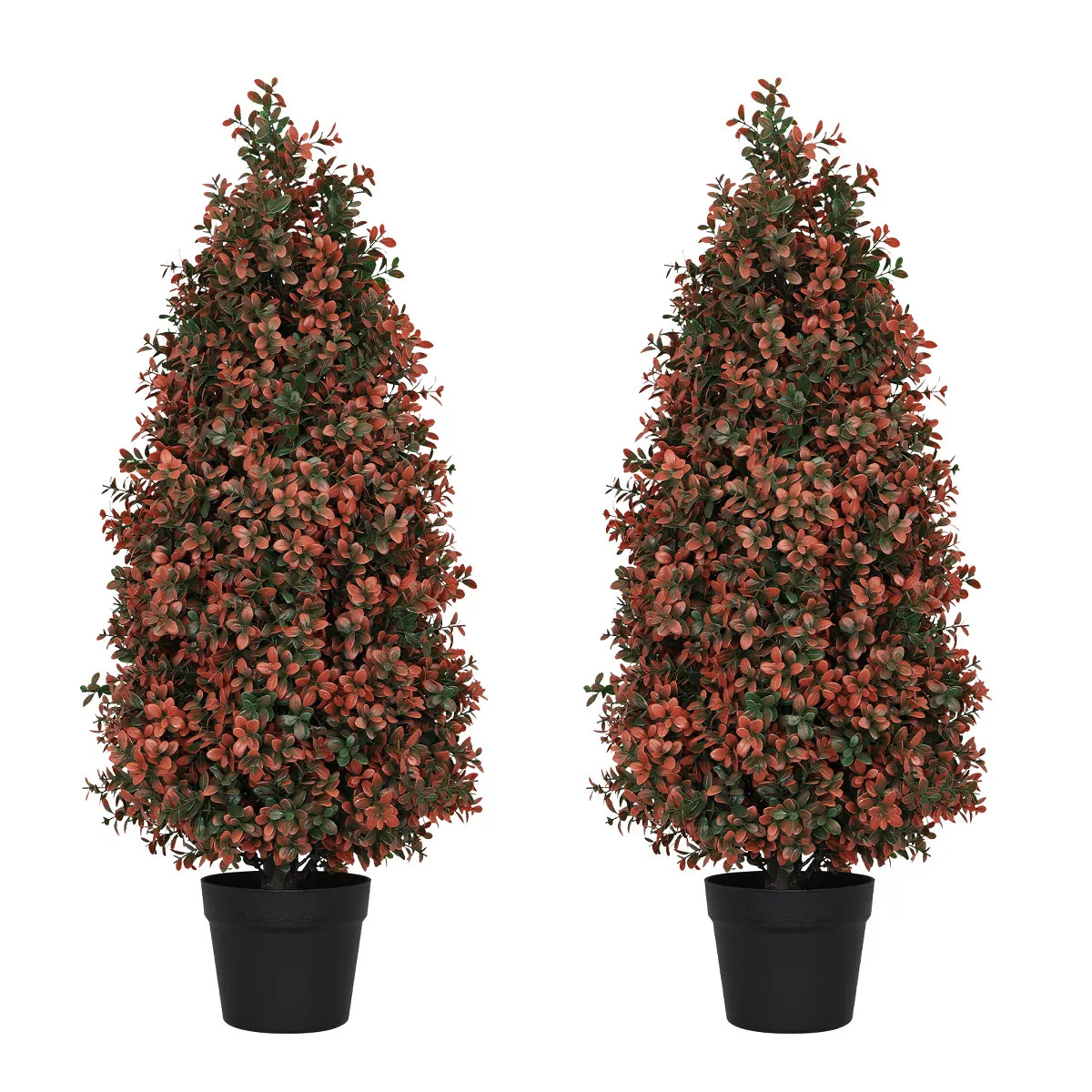 KTMBDW 3.5Ft Artificial Boxwood Topiary Trees, Faux Topiaries Tree Store Garden Indoor&Outdoor fo... | Target