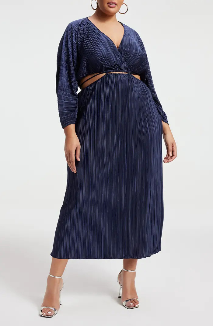 Always Fits Plissé Dress | Nordstrom
