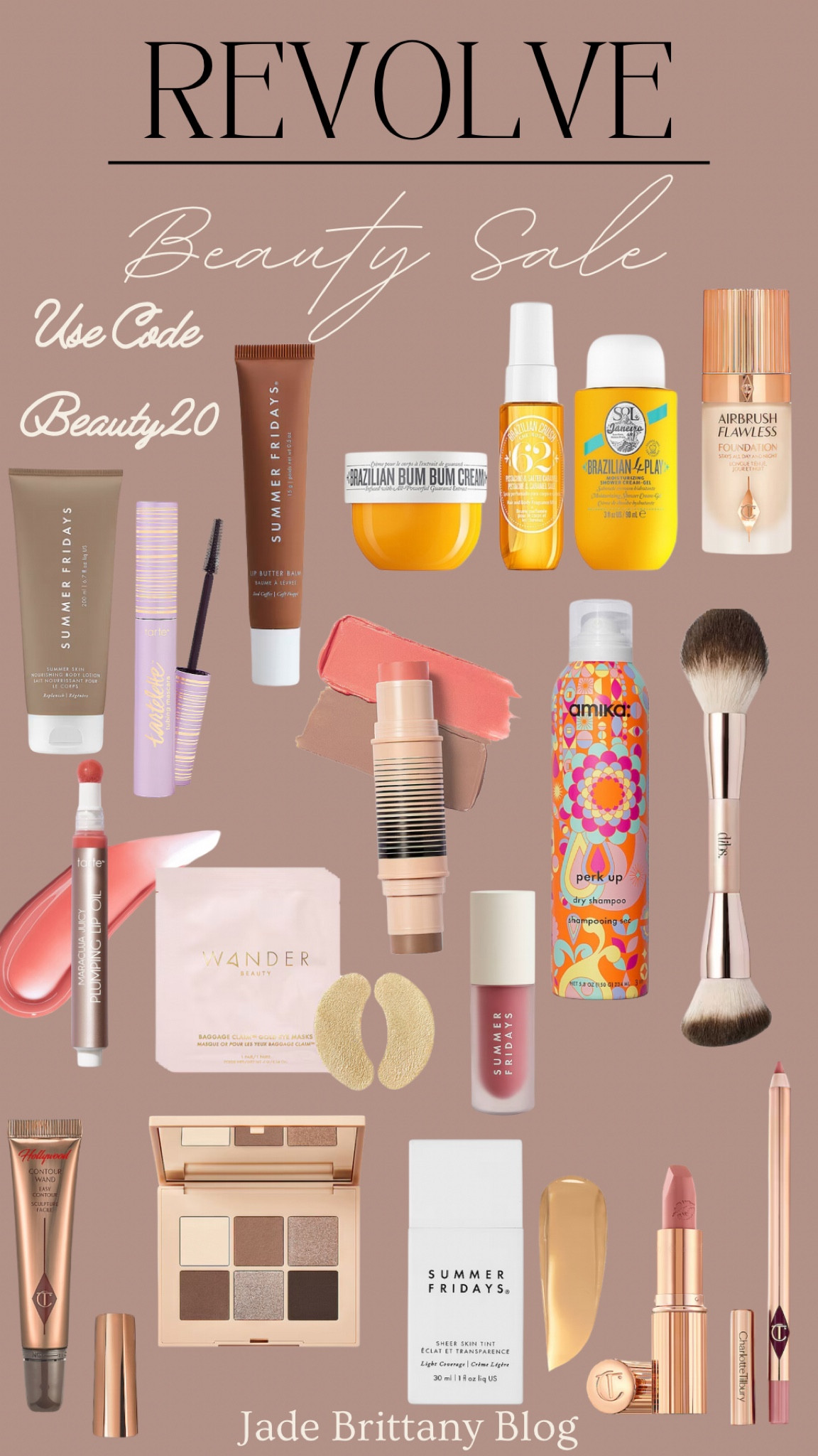 Revolve beauty sale 💗 20% off! Use code: beauty20 |
Revolve beauty, Revolve sale, Beauty, Makeup, Skincare, Hair care, Sale alert, Beauty Favorites, Summer Fridays 

#LTKbeauty #LTKsale