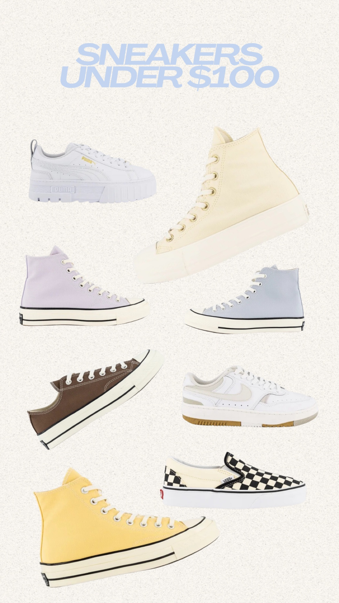 Sneakers under $100!! These would make for the perfect Christmas present 🤍

#LTKfindsunder100 #LTKaustralia #LTKGiftGuide