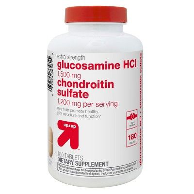 Extra Strength Glucosamine Chondroitin Sulfate Dietary Supplement Tablets - 180ct - up & up™ | Target