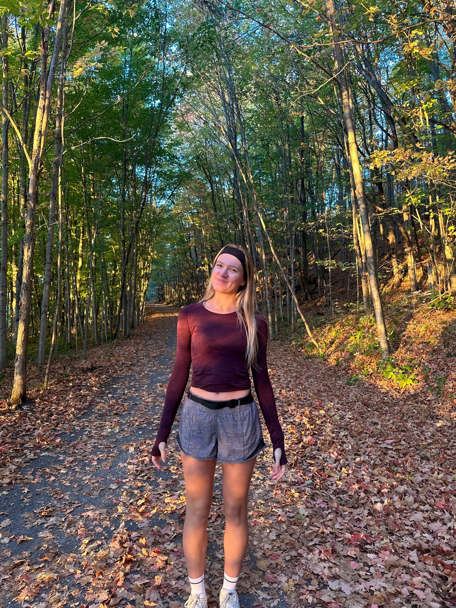 Fall running outfit 

Size 4 in top and bottoms

#fallrunning

#LTKcanada #LTKfitness