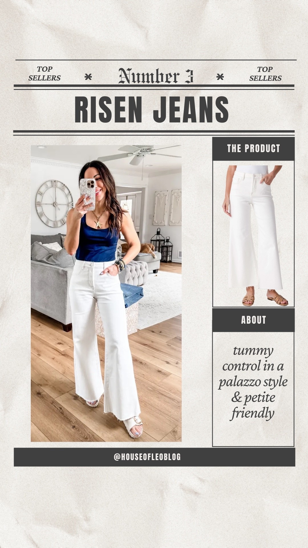 Wearing 25 white jeans. White denim. Wide leg jeans. 

#LTKPetite #LTKOver40