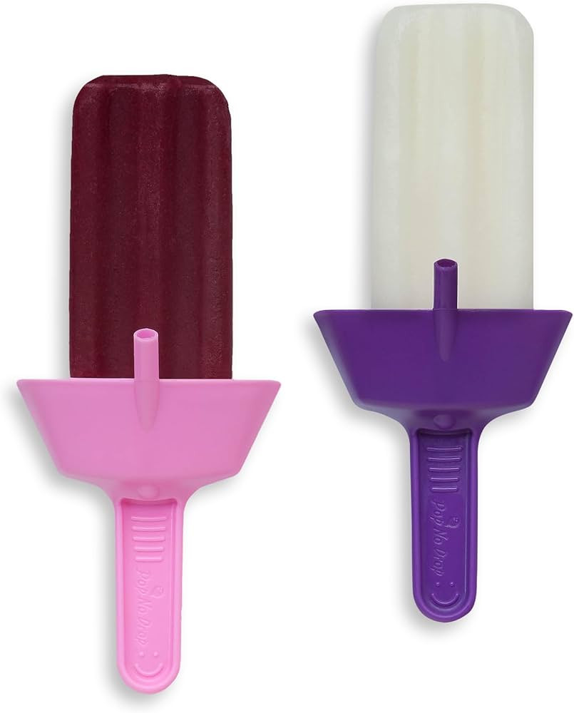 THE ORIGINAL Pop No Drop Popsicle Holder - BPA Free & Dishwasher Safe - Mess-Free Frozen Treats H... | Amazon (US)