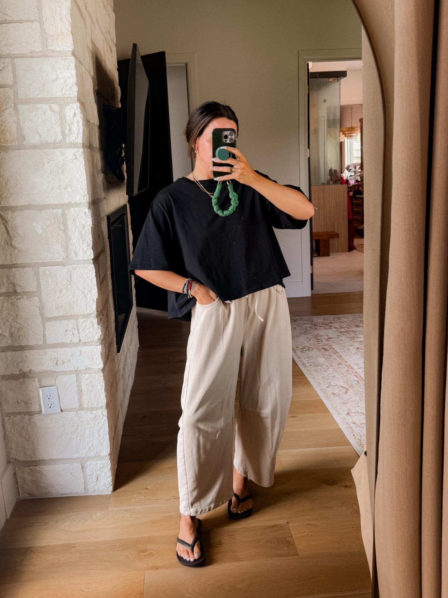 Old navy tee has been on repeat: xl #ad
Best sweats I own! XL

#LTKootd #LTKOver40 #LTKMidsize