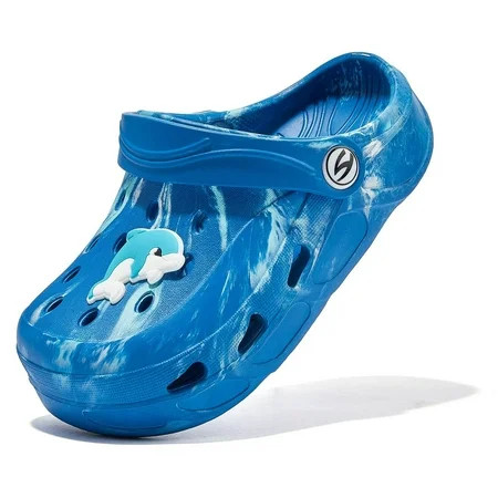 HOBIBEAR Kid s Girls Boys Clogs Garden Shoes Toddler Cartoon Slides Sandals | Walmart (US)