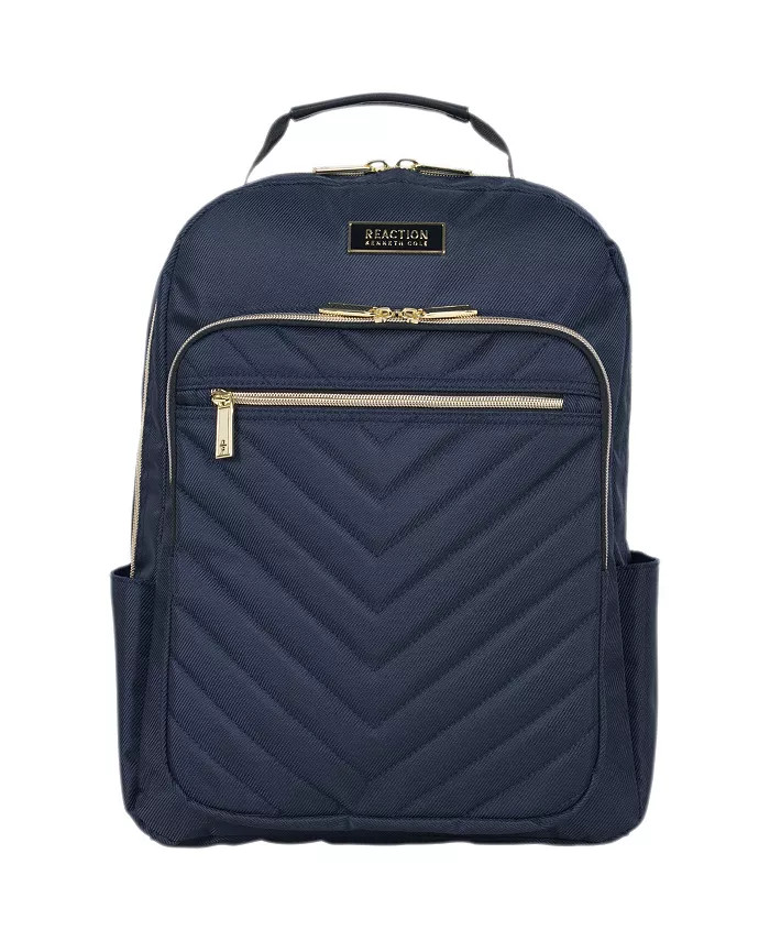 Chelsea Women's Chevron Quilted 15-Inch Laptop & Tablet Fashion Travel Backpack | Macys (US)