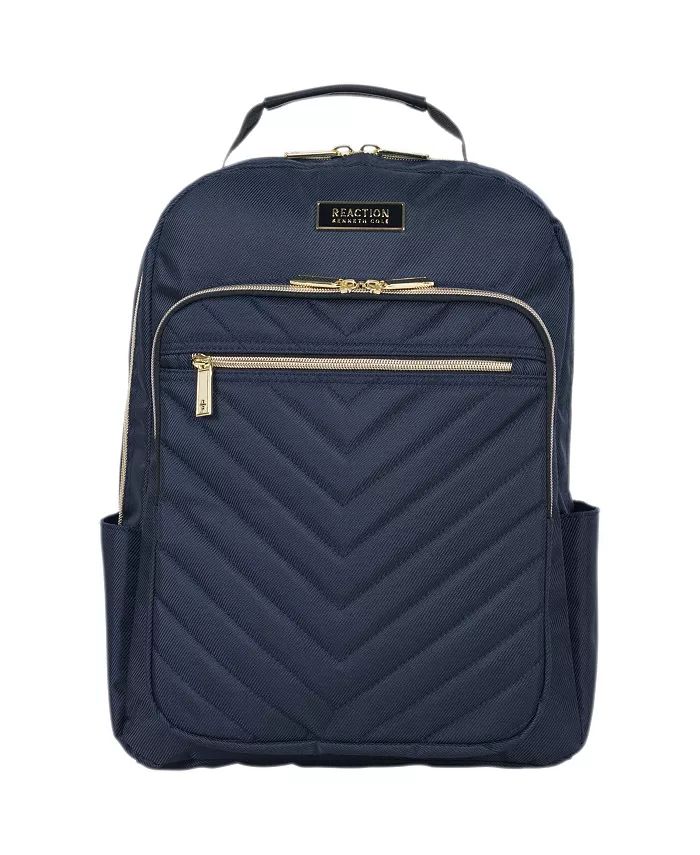 Chelsea Women's Chevron Quilted 15-Inch Laptop & Tablet Fashion Travel Backpack | Macys (US)