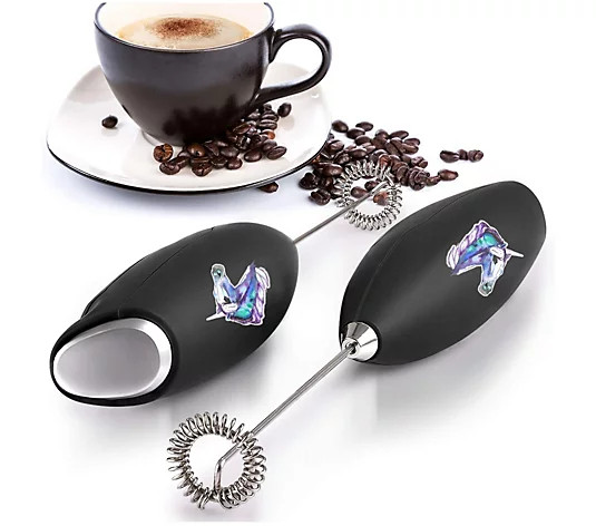 The Milk Boss Zulay Kitchen Milk Frother - QVC.com | QVC