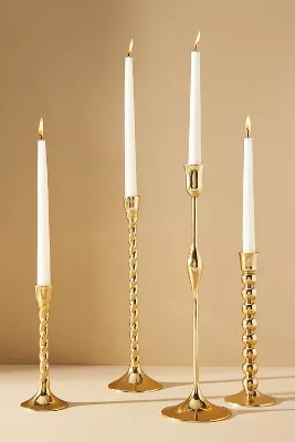 Lumiere Taper Candlestick | Anthropologie (US)
