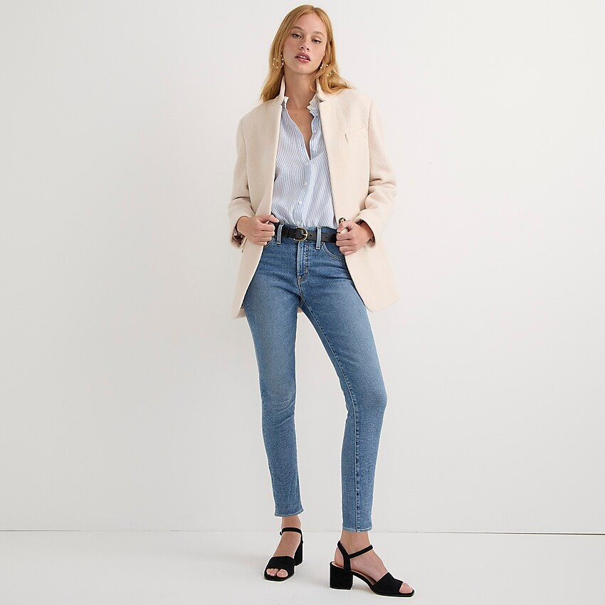 9" mid-rise toothpick jean in Birch wash | J. Crew US
