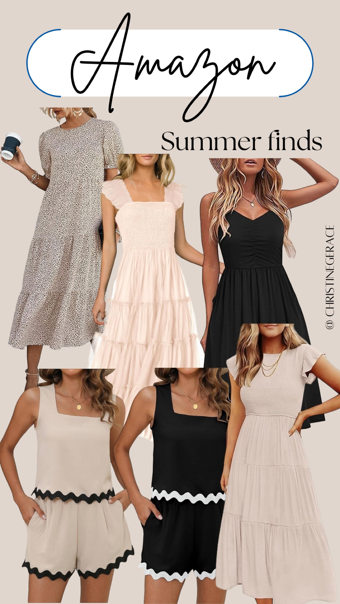 Amazon women’s summer fashion finds ! Wedding guest dress, summer outfits, summer dress, date night 

#LTKStyleTip #LTKFindsUnder50 #LTKSummerSales