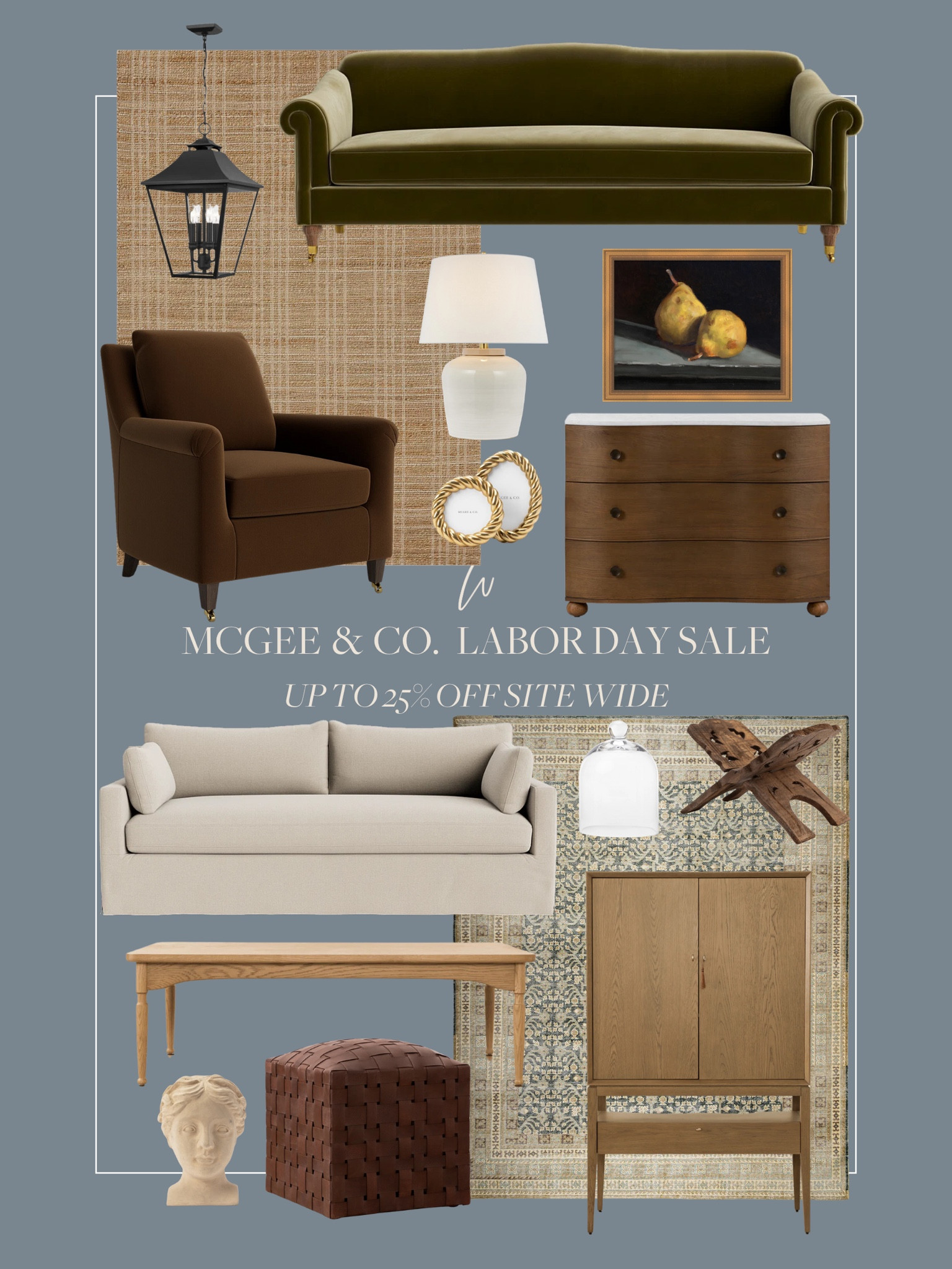 The McGee & Co. Labor Day sale is here! The entire site is up to 25% off right now including timeless furniture pieces, traditional and statement lighting, wall art, rugs, and their fall collection too! 

#LTKSaleAlert #LTKHome #LTKFallSale