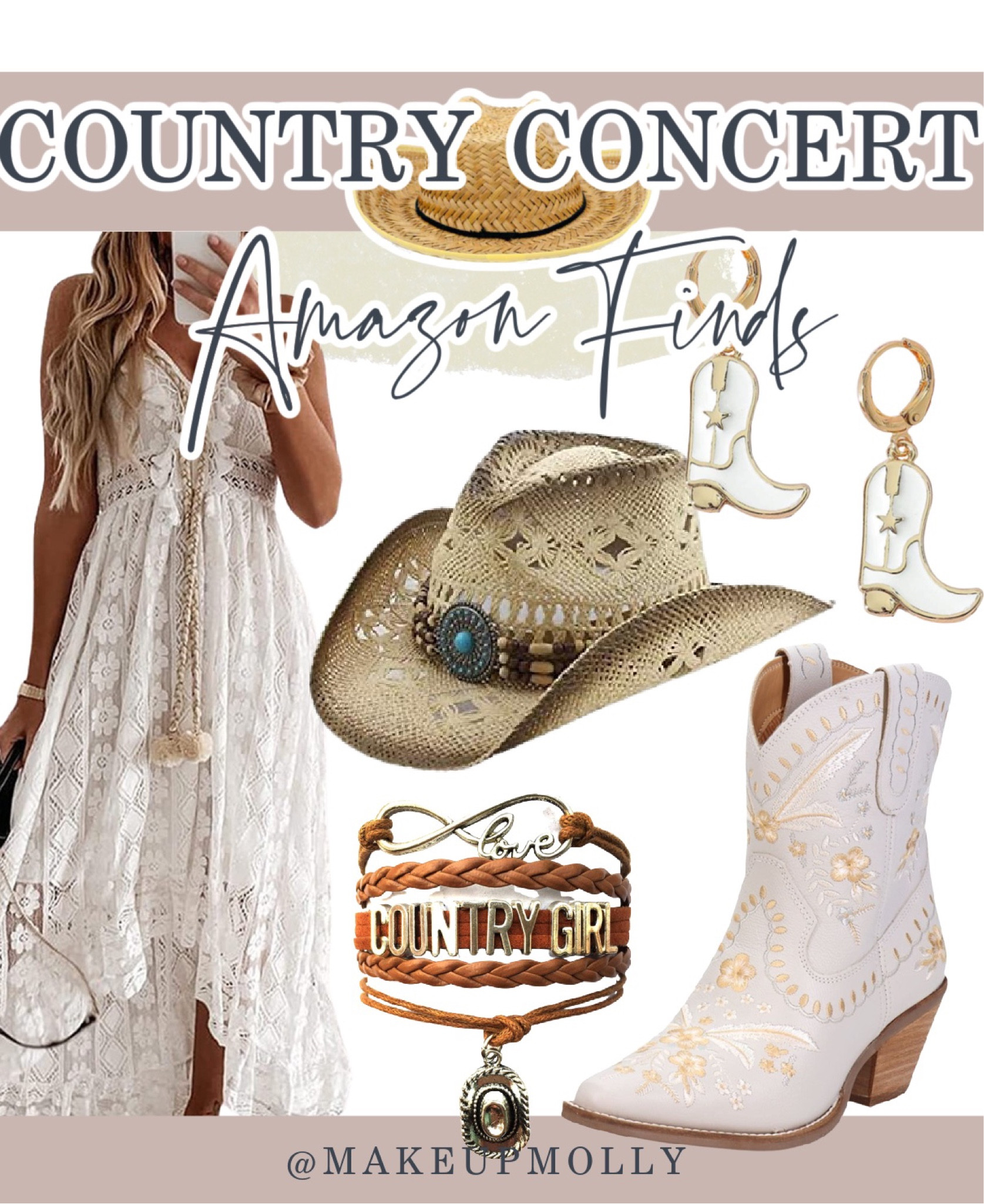 Cute Country Concert Amazon Outfit ⭐️
•
Country concert summer outfit 
Country concert
Country concert outfit 
Country concert amazon 
Country concert dress
Amazon country concert 
Country concert jewelry 
Country concert boots 
Country concert outfit Inspo 
Music festival outfit 
Country music festival 
Music festival 
Country outfit 
Pink cowgirl boots
Nashville Outfits 

#LTKtravel #LTKSeasonal #LTKFestival