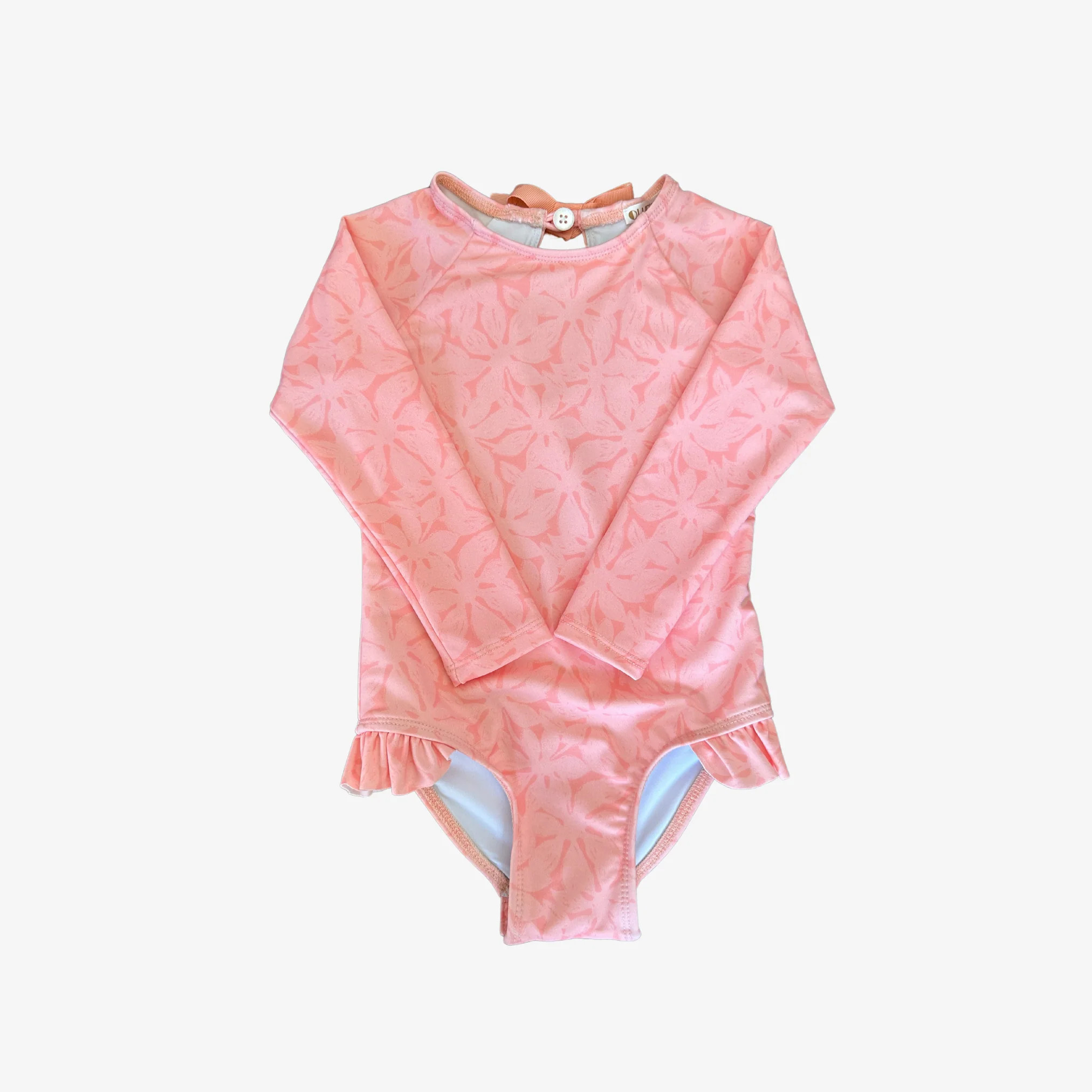 Laguna Rashguard - Tropical Floral | Kid's Swimwear | Ollie's Day