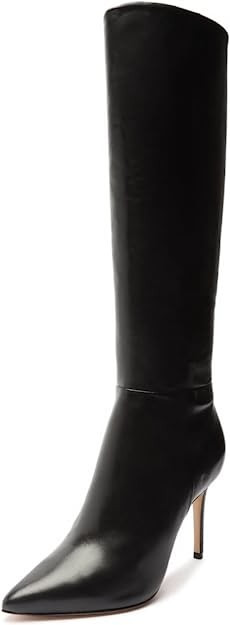 SCHUTZ Women's Mikki Up Pointed Toe Knee High Boot | Amazon (US)