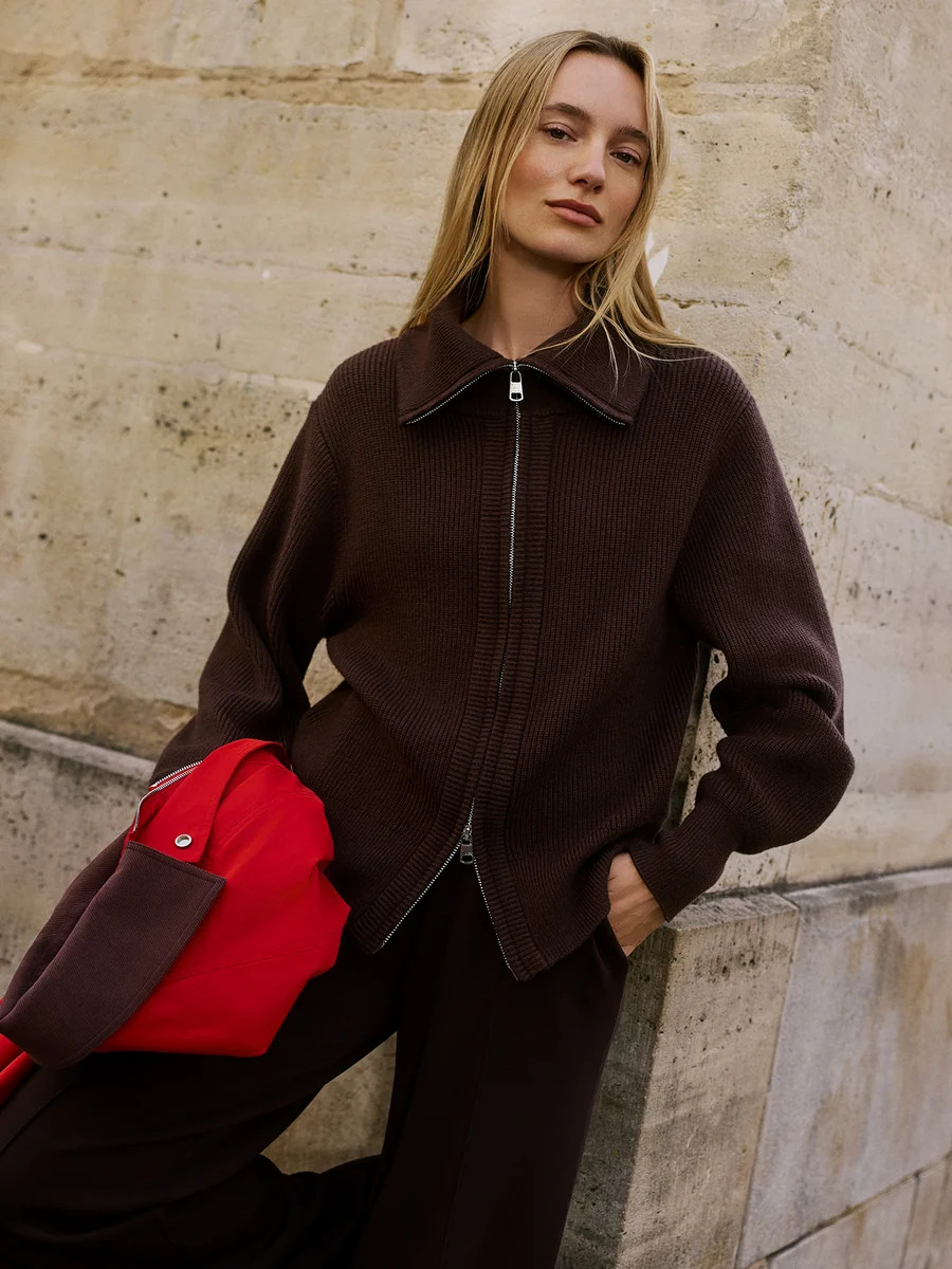 Enrico Knit Jacket | Varley UK | Varley UK