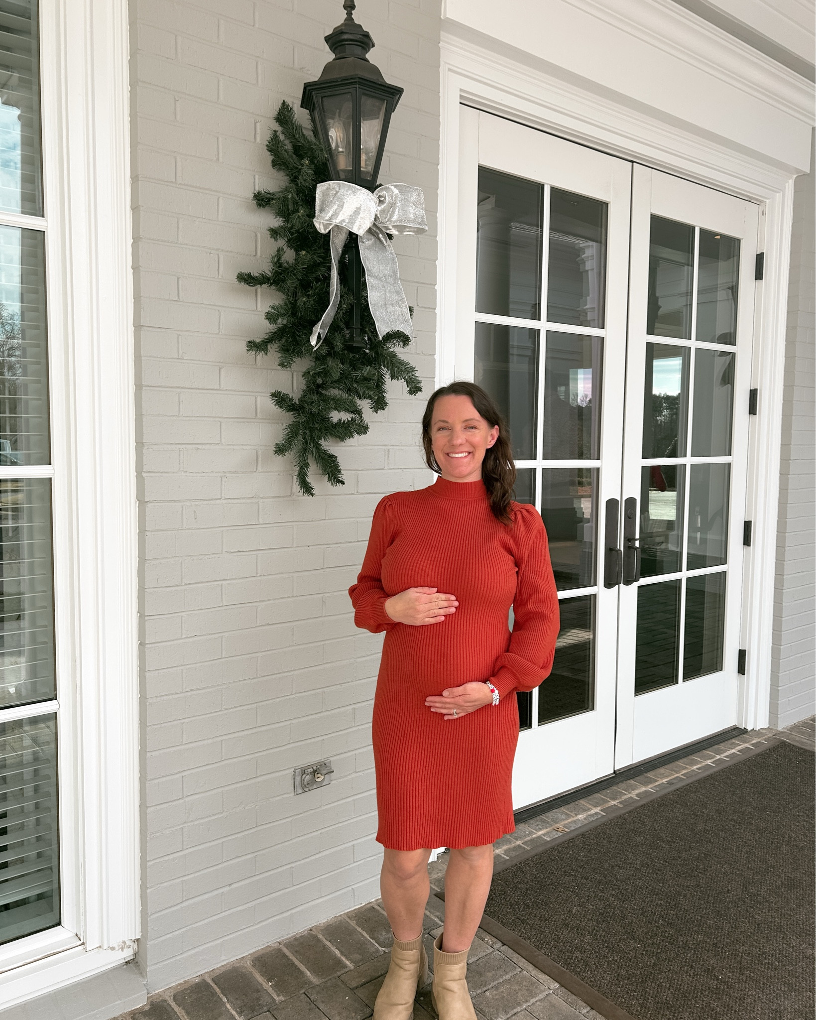 My country club winter fit 


Orange bump-friendly sweater dress from Amazon 
Size S
Chunky Boots (Tan) from Amazon 
Size 6


#LTKFindsUnder50 #LTKPetite #LTKBump