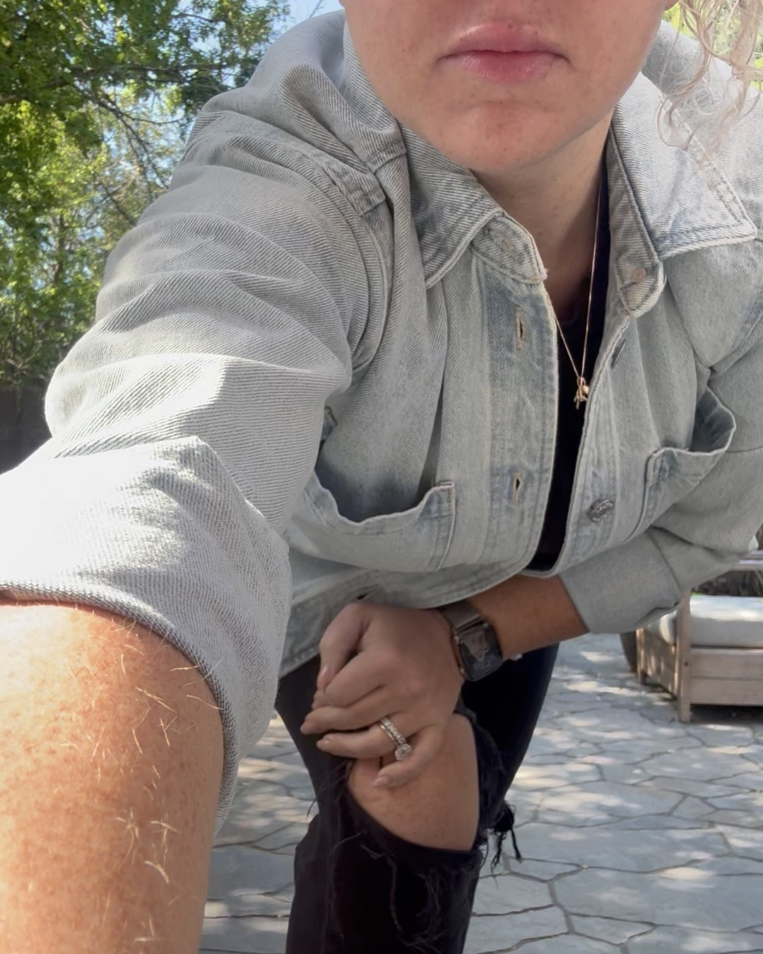 Let’s talk denim jackets! 

I’ve looked FOREVER for the perfect jacket and I think I found it. 

I wanted something that wasn’t form fitting, but also something that wasn’t too oversized. And I think I found something right in the middle. 

This one will fog oversized if you get your regular size. I’m wearing the XS and am usually a Medium. The cropped fit with the scalloped hem is ADORABLE along with the oversized breast pockets 😍 

The denim is a bit thicker, so perfect for a Spring morning or cooler spring day. 


#LTKstyletip #LTKspring #LTKsummer