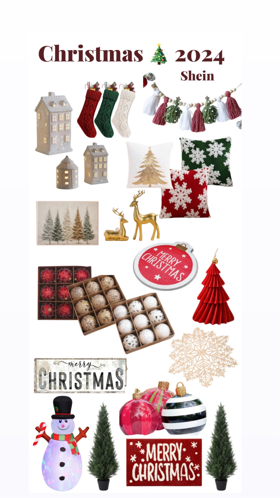 🎄Christmas @shein

#LTKHome #LTKHoliday #LTKSeasonal